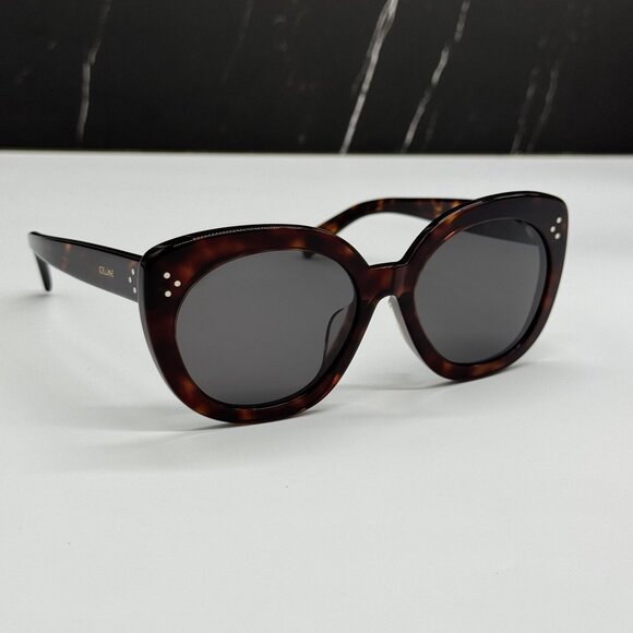 NEW CELINE CL40295F 52A HAVANA GRAY WOMEN SUNGLASSES CELINE - Picture 5 of 13